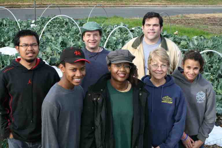 Our final CKG volunteer group for 2012. From left: Nack Pring, Devan Fishburne, Michael Gunlicks, Felicia Fishburne, John Jamieson, Jean Stephens, Faith Tyler.