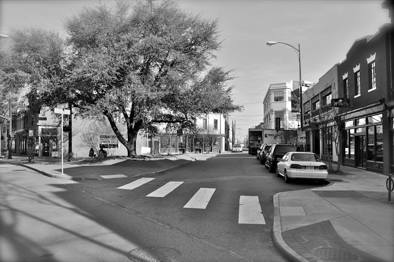 Expansion of the plaza will allow plenty of room for a statue and the tree. Those who argue to preserve the 4 or 5 parking places (and/or the "legacy" of Brook Road) are just silly.